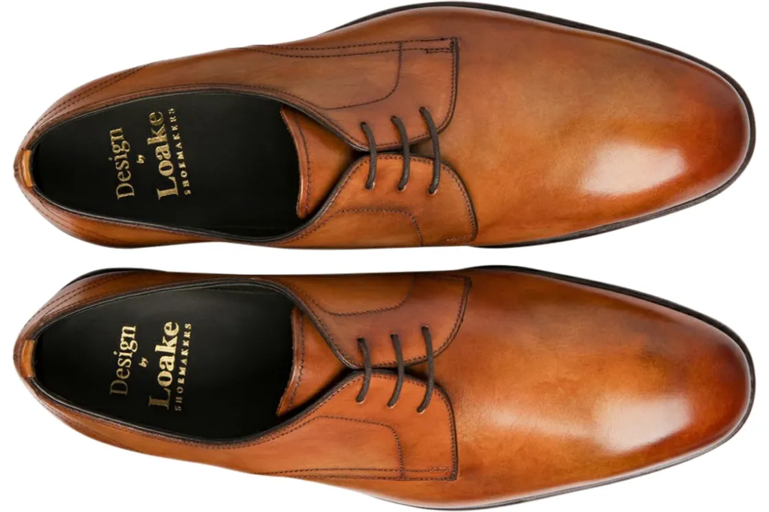 Loake Plain Toe | Mens Shoes<Atherton Mens Smart Leather Shoe