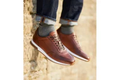 Loake Apron Toe | Mens Shoes<Bannister Mens Leather Fashion Trainers