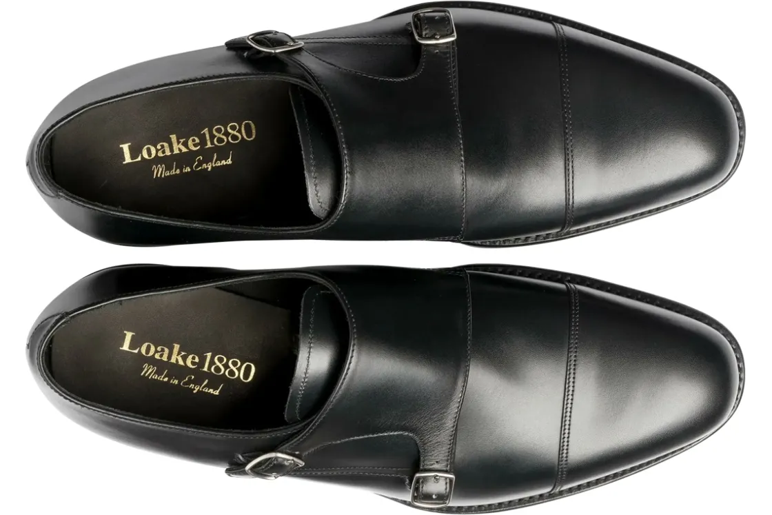 Loake Oxford Toe Cap | Mens Shoes<Cannon Mens Leather Buckle Shoe