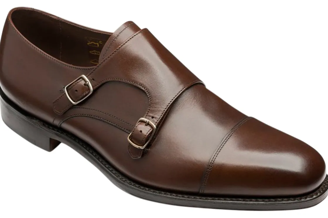Loake Oxford Toe Cap | Mens Shoes<Cannon Mens Leather Buckle Shoe