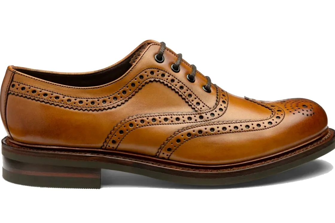 Loake Brogues | Mens Shoes<Edward Mens Leather Brogue Shoes