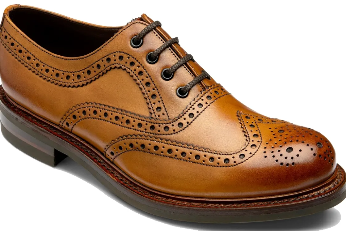 Loake Brogues | Mens Shoes<Edward Mens Leather Brogue Shoes