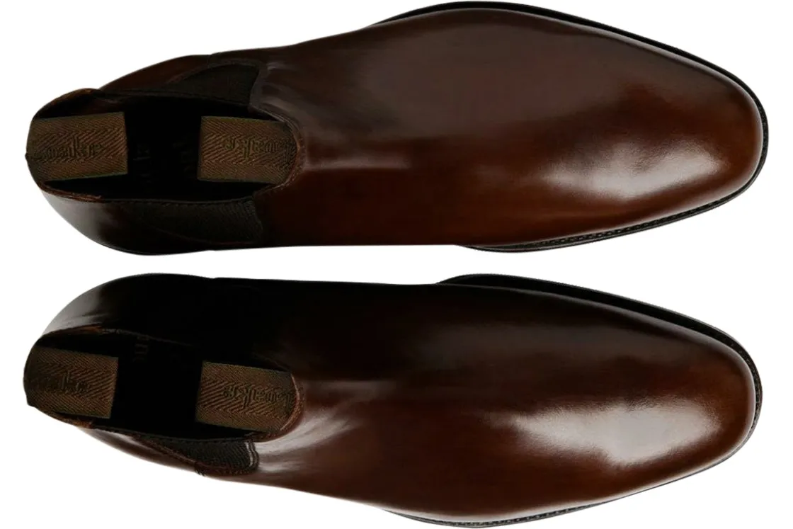 Loake Plain Toe | Mens Boots<Emsworth Mens Leather Chelsea Boot