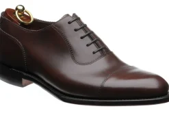 Loake Mens Shoes | Oxford Toe Cap<Evans Mens Leather Shoes