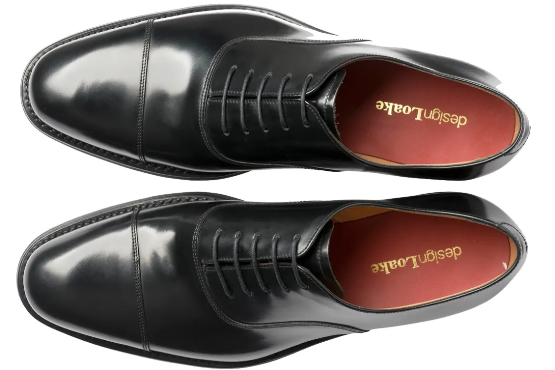 Loake Oxford Toe Cap | Mens Shoes<Finsbury Mens Leather Shoes