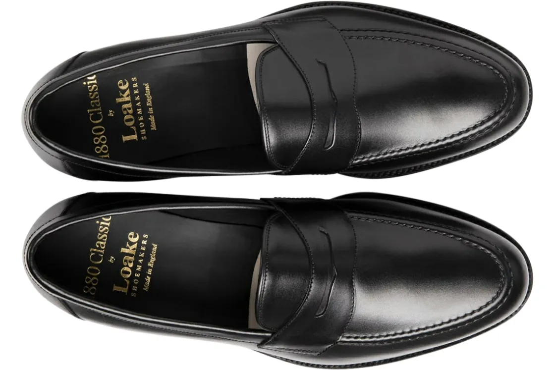 Loake Apron Toe | Mens Shoes<Hornbeam Mens Leather Loafer