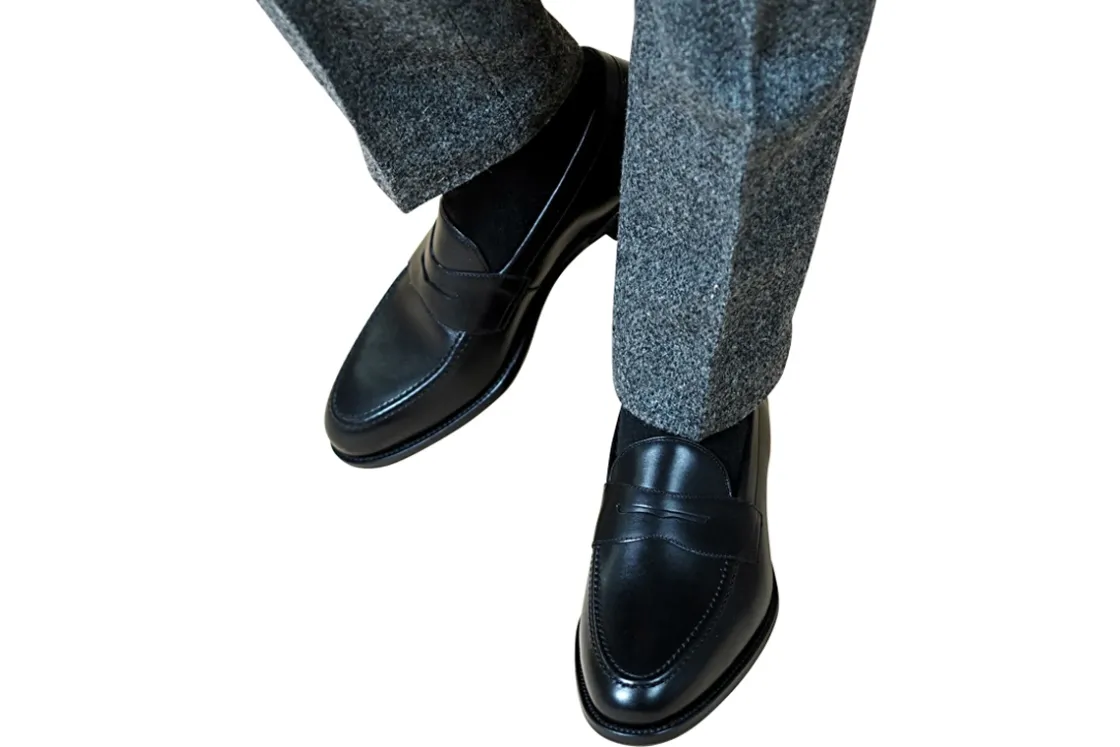 Loake Apron Toe | Mens Shoes<Hornbeam Mens Leather Loafer