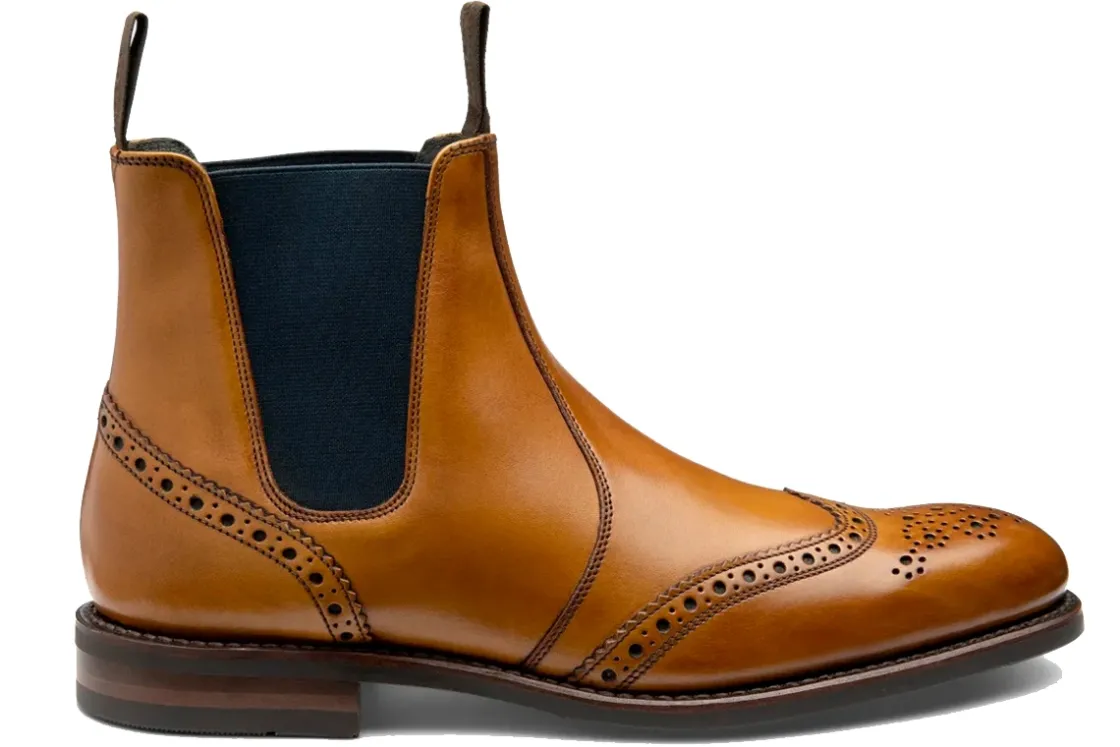 Loake Brogues | Mens Boots<Hoskins Mens Leather Brogue Boots