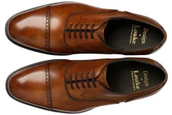 Loake Oxford Toe Cap | Mens Shoes<Hughes Mens Leather Shoes
