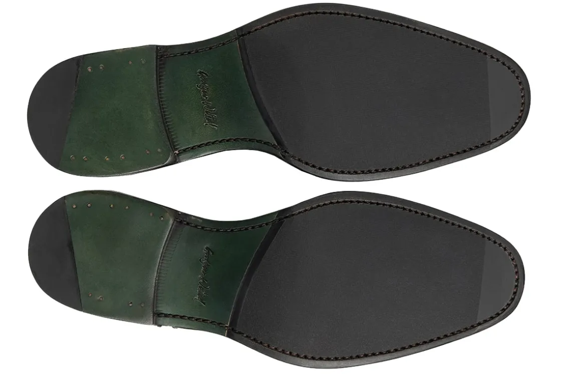 Loake Oxford Toe Cap | Mens Shoes<Hughes Mens Leather Shoes
