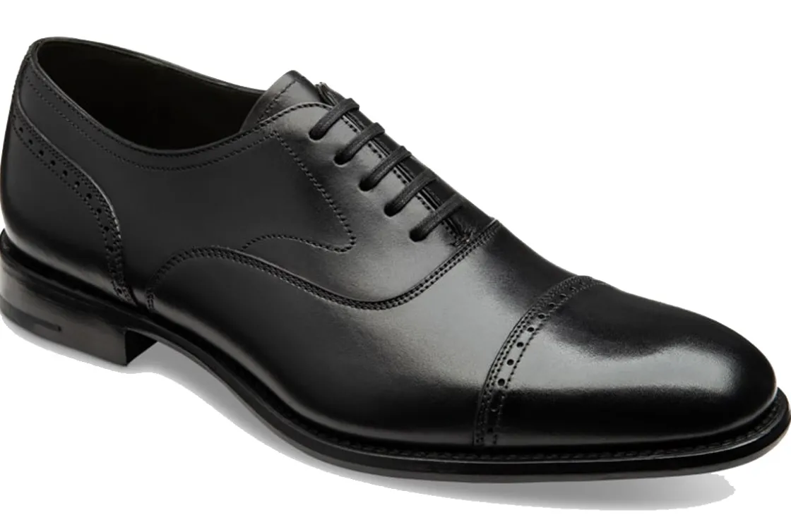 Loake Oxford Toe Cap | Mens Shoes<Hughes Mens Leather Shoes