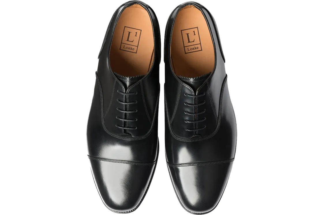 Loake Mens Shoes | Oxford Toe Cap<Oxford Cap 200B Mens Leather Shoes
