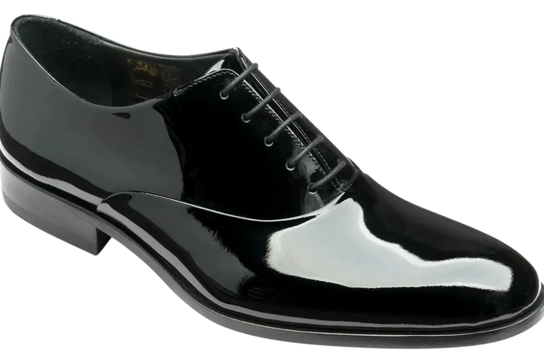 Loake Plain Toe | Mens Shoes<Patent Mens Smart Shoe