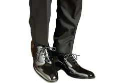 Loake Plain Toe | Mens Shoes<Patent Mens Smart Shoe