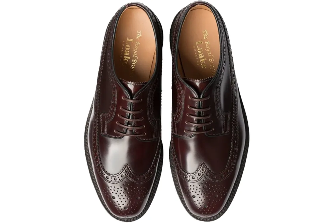 Loake Brogues | Mens Shoes<Royal Mens Leather Brogue Shoes