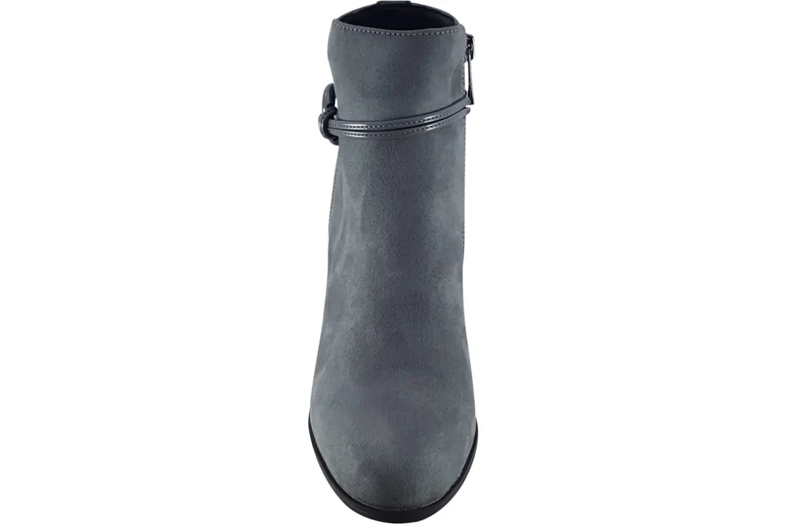 Women Lotus Womens Boots<Autumn ULB292 Womens Suede Effect Ankle Boots