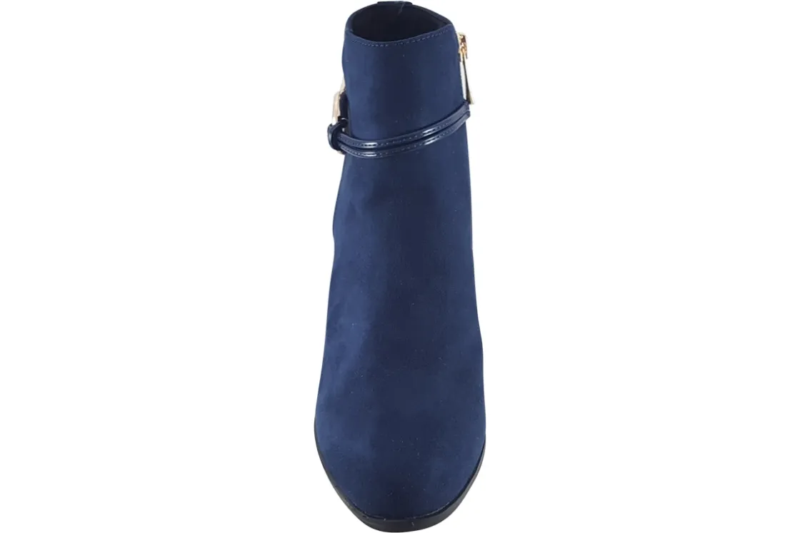 Women Lotus Womens Boots<Autumn ULB292 Womens Suede Effect Ankle Boots