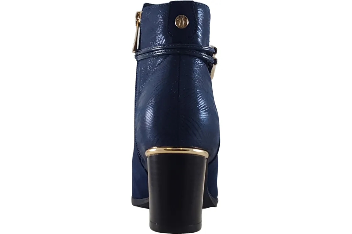 Women Lotus Womens Boots<Autumn ULB292 Womens Suede Effect Ankle Boots