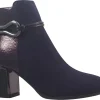 Women Lotus Womens Boots<Ebony ULB401 Womens Ankle Boots