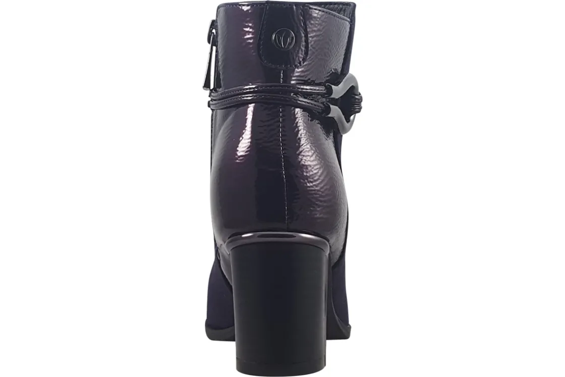 Women Lotus Womens Boots<Ebony ULB401 Womens Ankle Boots