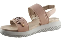 Women Lotus Womens Sandals<Pieve ULP295 Womens Suede Effect Sandals