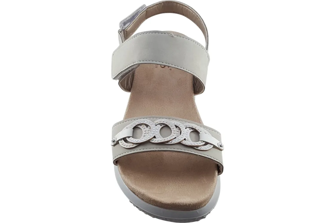 Women Lotus Womens Sandals<Pieve ULP295 Womens Suede Effect Sandals