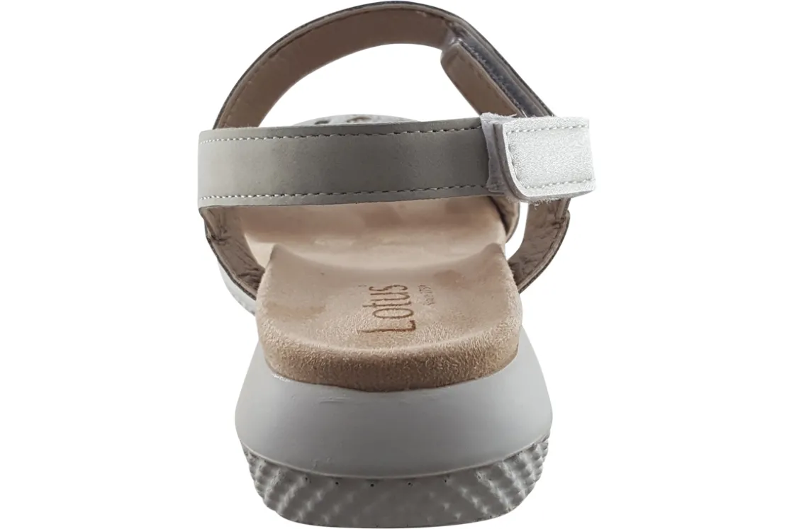 Women Lotus Womens Sandals<Pieve ULP295 Womens Suede Effect Sandals