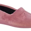 Women Lunar Womens Slippers<Butterfly KLA001 Womens Velvet Slippers