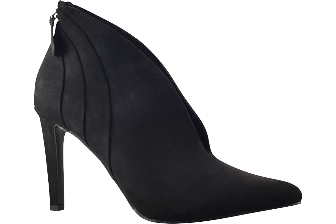 Women Marco Tozzi Womens Shoes<Kat-4 25019-29 Womens Suede Effect Shoes