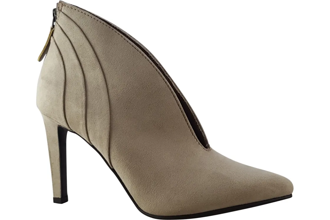 Women Marco Tozzi Womens Shoes<Kat-4 25019-29 Womens Suede Effect Shoes