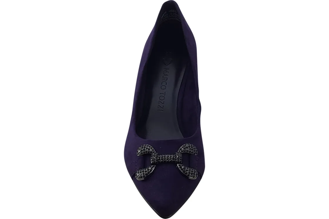 Women Marco Tozzi Womens Shoes<Kensington 3 22402-41 Womens Suede Effect Shoes