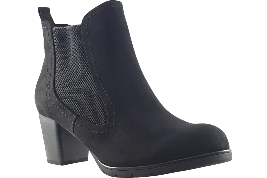 Women Marco Tozzi Womens Boots<Laura 3 25355-41 Womens Suede Effect Chelsea Boots
