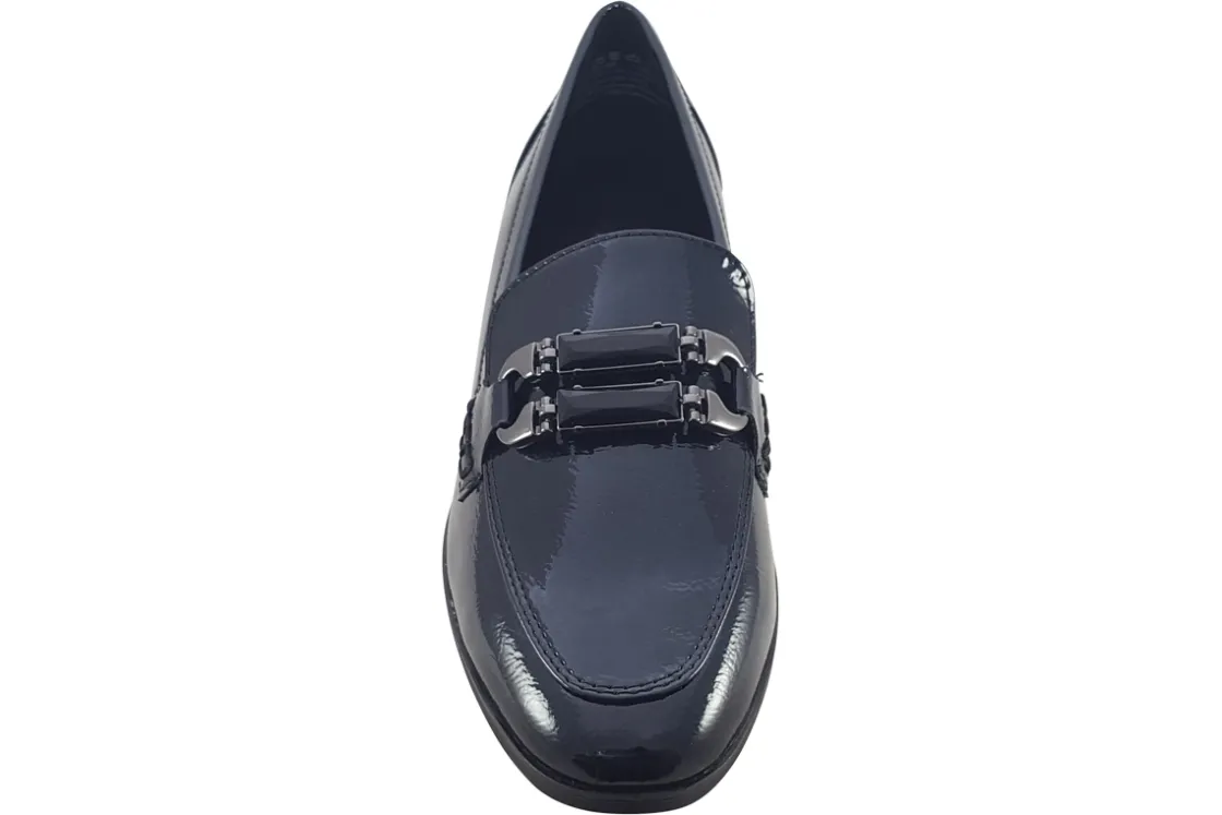 Women Marco Tozzi Womens Shoes | Womens Loafers<Levi 24237-43 Womens Navy Loafers
