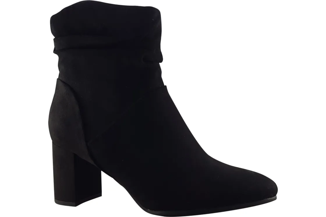 Women Marco Tozzi Womens Boots<Melinda 25307-41 Womens Suede Effect Ankle Boots
