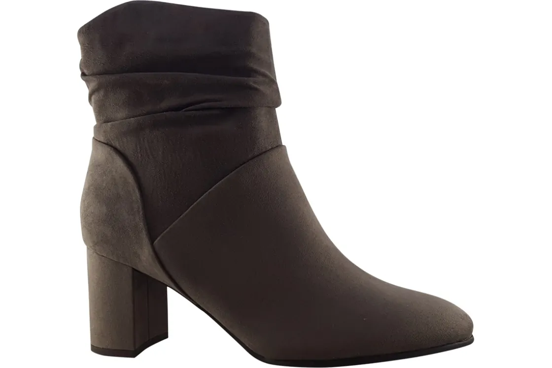Women Marco Tozzi Womens Boots<Melinda 25307-41 Womens Suede Effect Ankle Boots