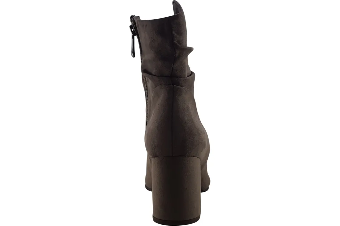 Women Marco Tozzi Womens Boots<Melinda 25307-41 Womens Suede Effect Ankle Boots
