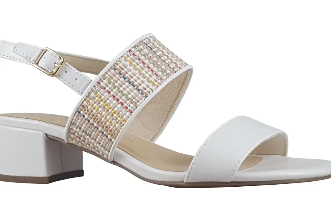 Women Marco Tozzi Womens Sandals<Noreen 28203-42 Womens Sandals White