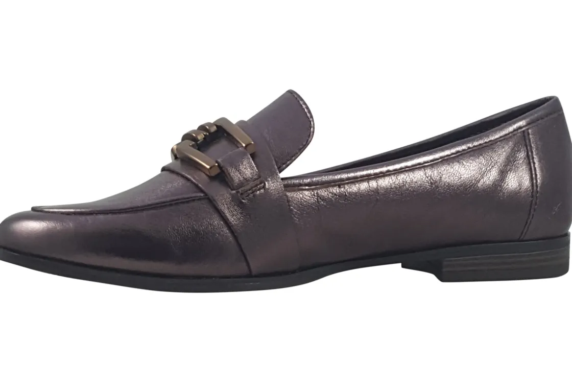 Women Marco Tozzi Womens Shoes | Womens Loafers<Polly 24201-43 Womens Leather Loafers