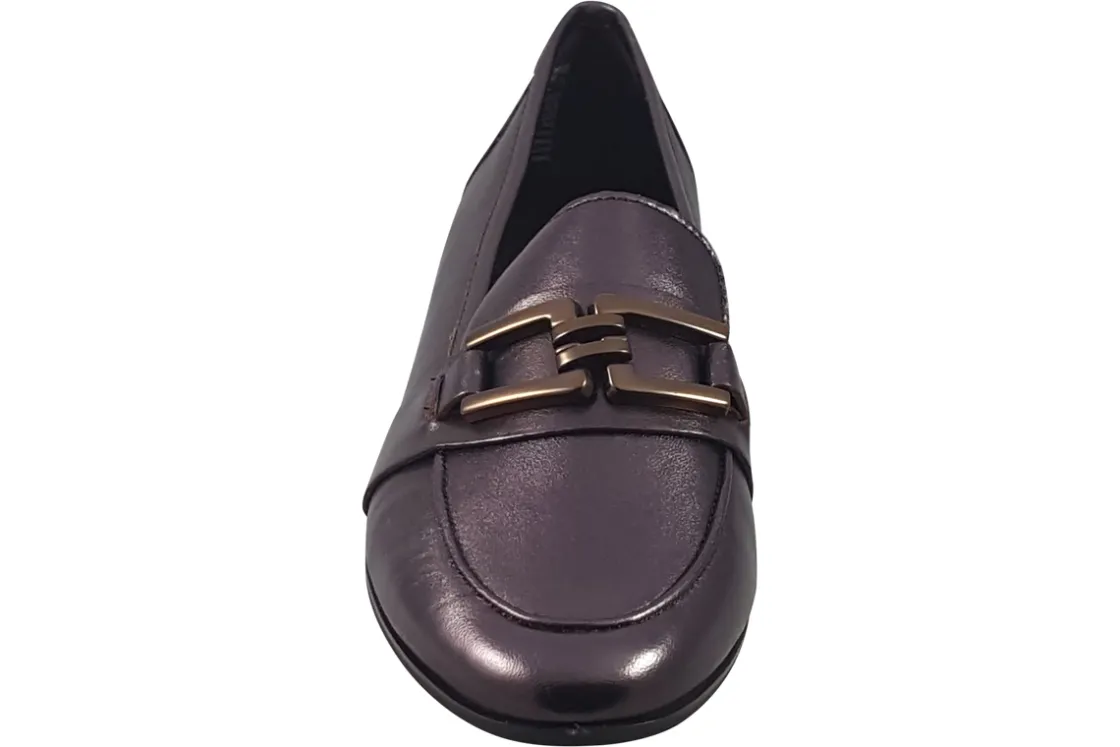Women Marco Tozzi Womens Shoes | Womens Loafers<Polly 24201-43 Womens Leather Loafers