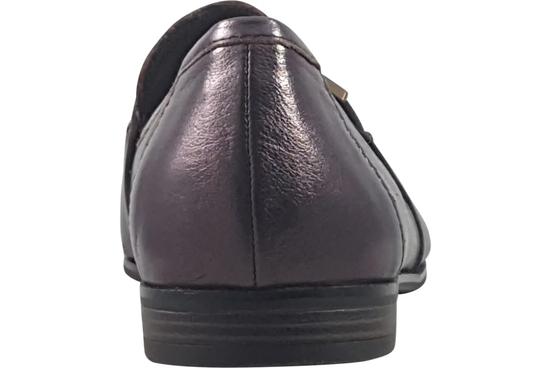 Women Marco Tozzi Womens Shoes | Womens Loafers<Polly 24201-43 Womens Leather Loafers