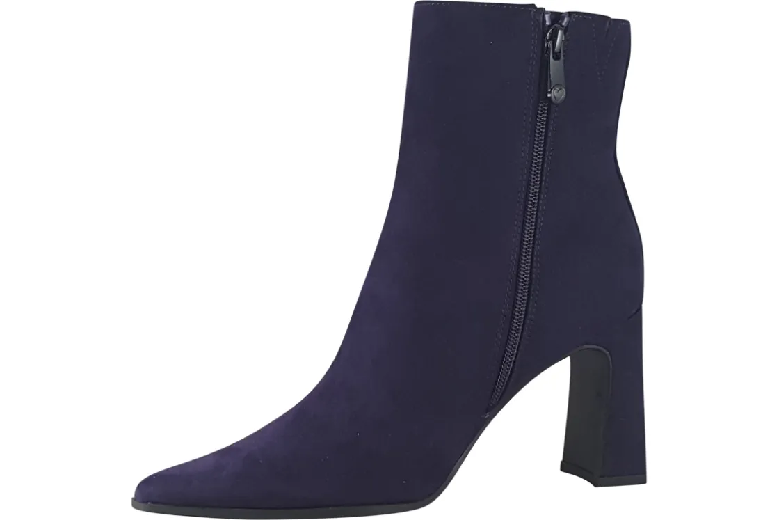 Women Marco Tozzi Womens Boots<Rain 25313-41 Womens Suede Effect Ankle Boots