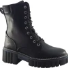 Women Mustang Shoes Womens Boots<Biker-Chick 1447506 Womens Mid Calf Boots