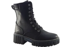 Women Mustang Shoes Womens Boots<Biker-Chick 1447506 Womens Mid Calf Boots