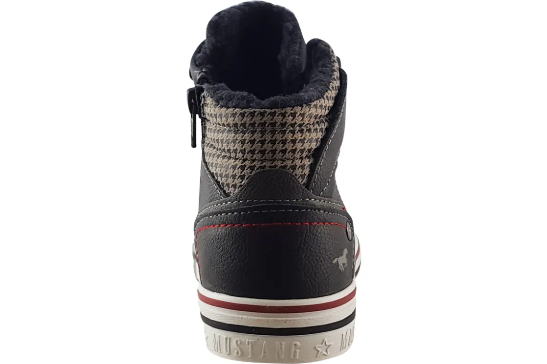 BOY Mustang Shoes Zip | Warm Lined<DJ 5056601 Boys Boots