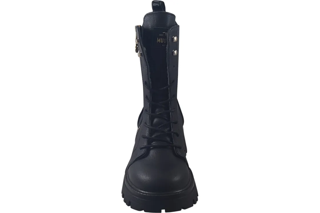 Women Mustang Shoes Womens Boots<Monk 1469502 Womens Ankle Boots