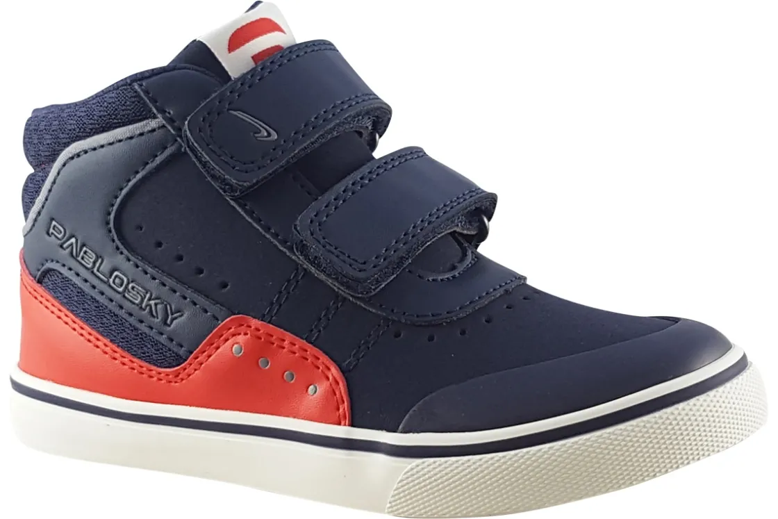 BOY Pablosky Velcro | Removable Insole<970520 Goma Boot Boys Boots