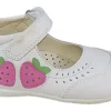 Pablosky Velcro | Podiatrist Approved<Girls Leather First Shoes Strawberry