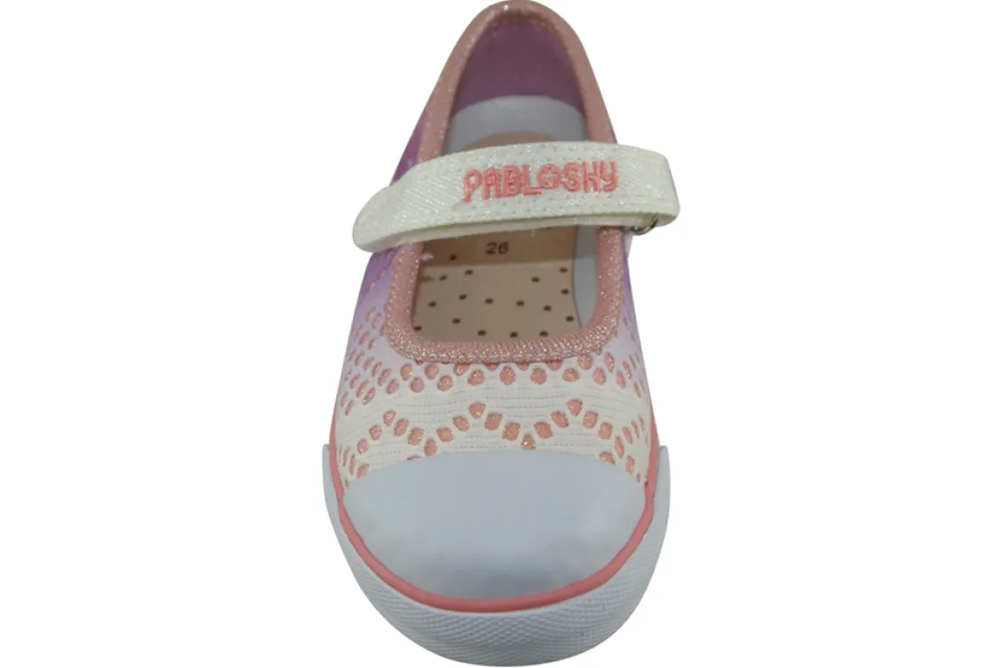Pablosky Velcro | Removable Insole<Lila 941580 Girls Shoes