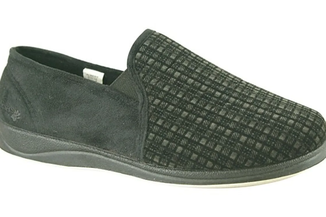 Padders Plain Toe | Mens Slippers<Albert 408 Mens Slippers