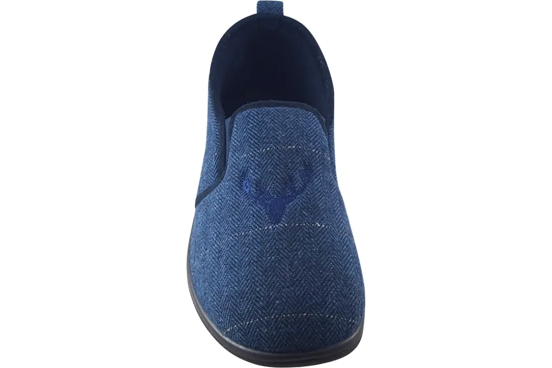 Padders Plain Toe | Mens Slippers<Huntsman 489 Mens Slippers